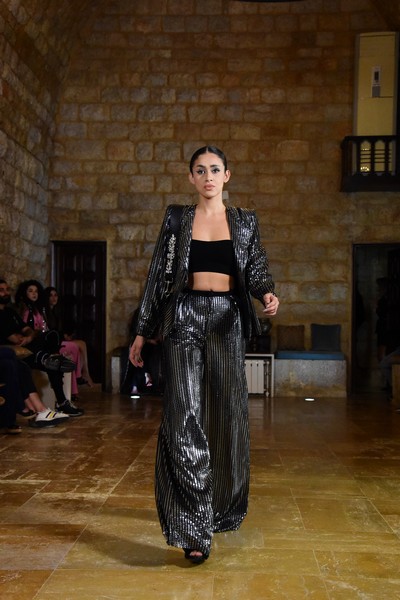 Hope Wears Lebanese Fashion Runway part 2 